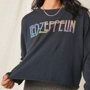 Daydreamer Led Zeppelin Oversized Concert Crop Tee